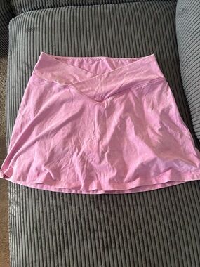 PINK Victoria's Secret Light Pink A-Line Skort with V-Waist